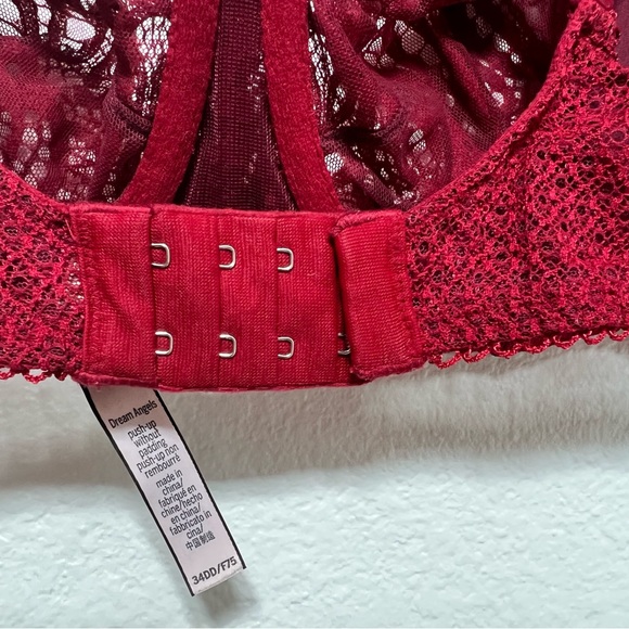 Sexy Red Victoria’s Secret Dream Angels Bra without padding - Picture 6 of 8